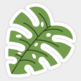 Monstera Deliciosa Sticker